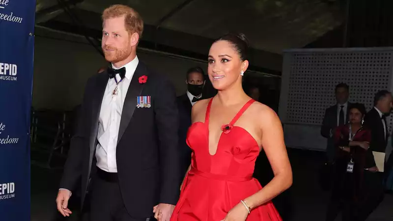 Meghan Markle and Prince Harry "won't be here" for Christmas with the Queen, royal official says