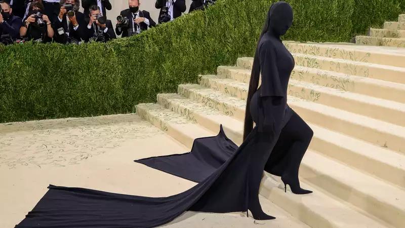 Kris Jenner says she can't see or breathe Kim Kardashian's outfit at the Met Gala