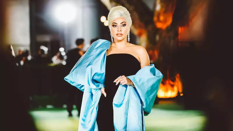 Lady Gaga stuns in dramatic Old Hollywood look at Academy Museum of Motion Pictures opening gala