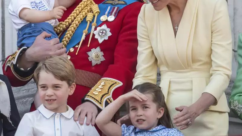 Princess Charlotte and Prince George and Prince Louis love airplanes.