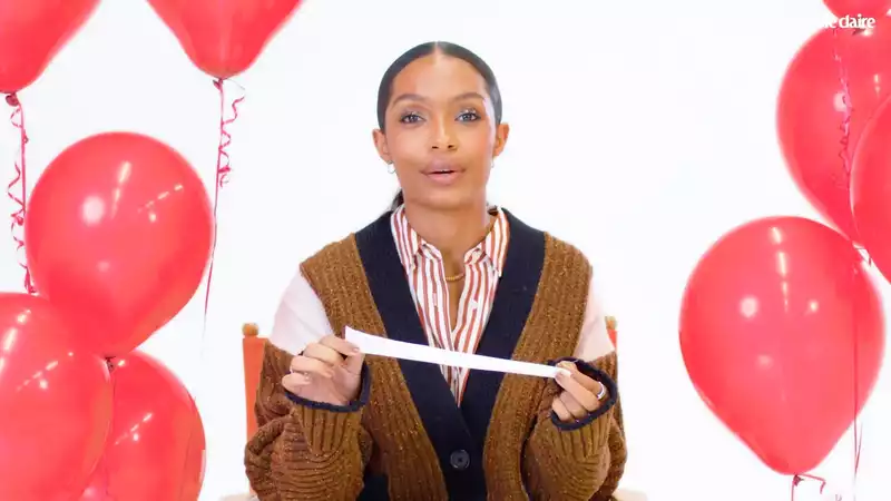 Yara Shahidi, Marie Claire and Pop Quiz Challenge