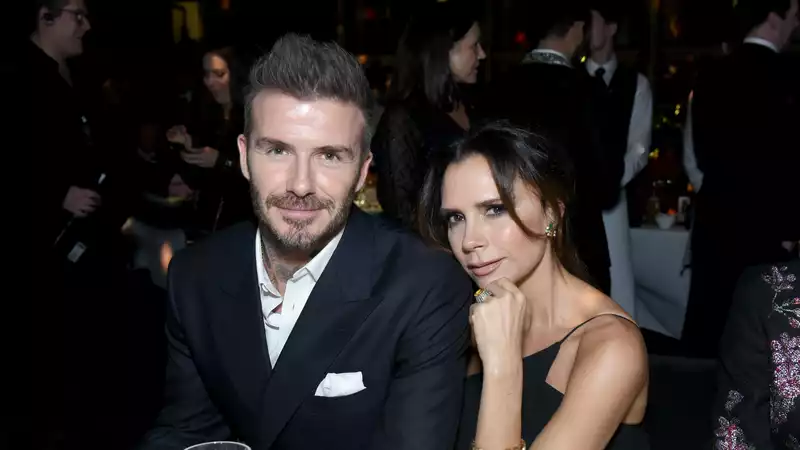 Victoria Beckham posts a cheeky photo of her husband on Instagram