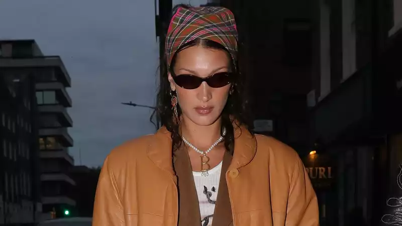 Bella Hadid in London for Fall