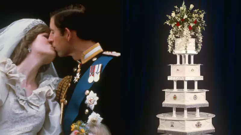 Prince Charles and Princess Diana's 40-year-old wedding cake to be auctioned