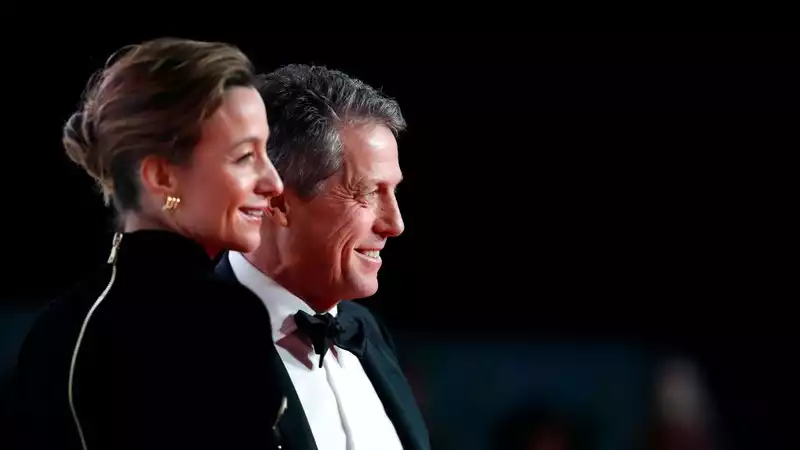 Who is Anna Eberstein, Hugh Grant's wife?