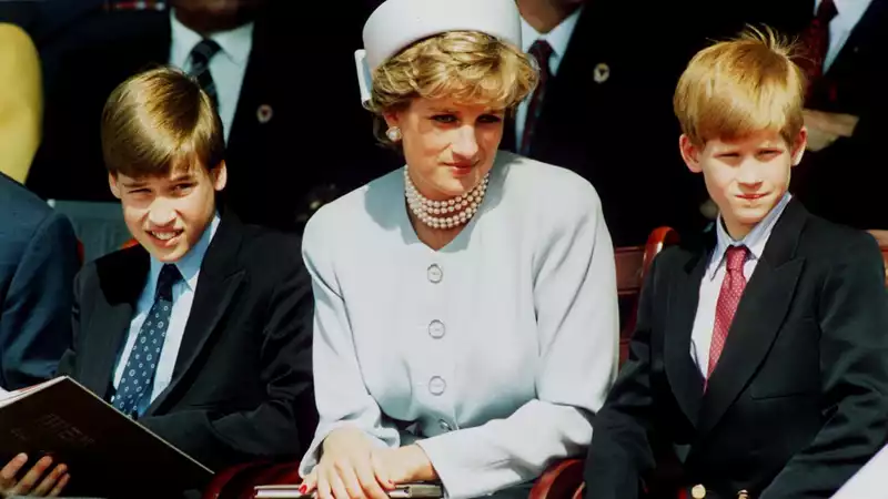 Princess Diana saw Prince Harry as Prince William's "wingman," biographer says