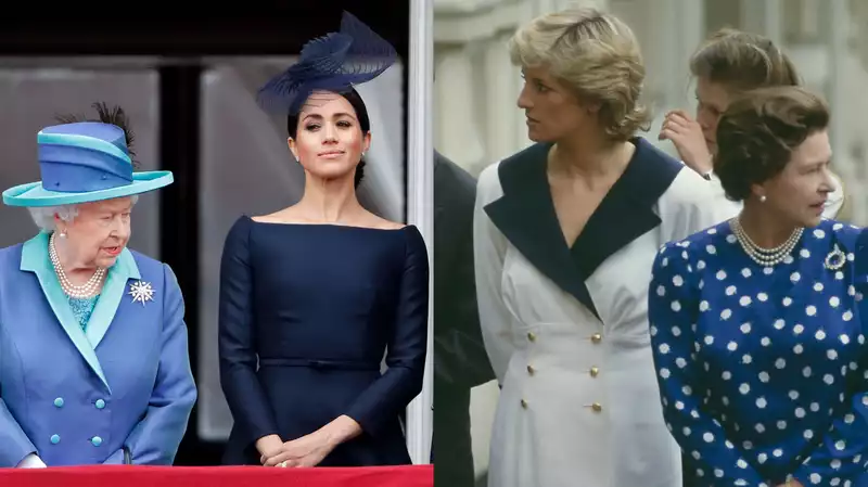 Meghan Markle and Princess Diana "both wanted something they couldn't get from the Queen," says royal expert.