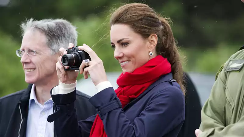 Kate Middleton Says Kids Tell Her to "Stop" Taking Pictures