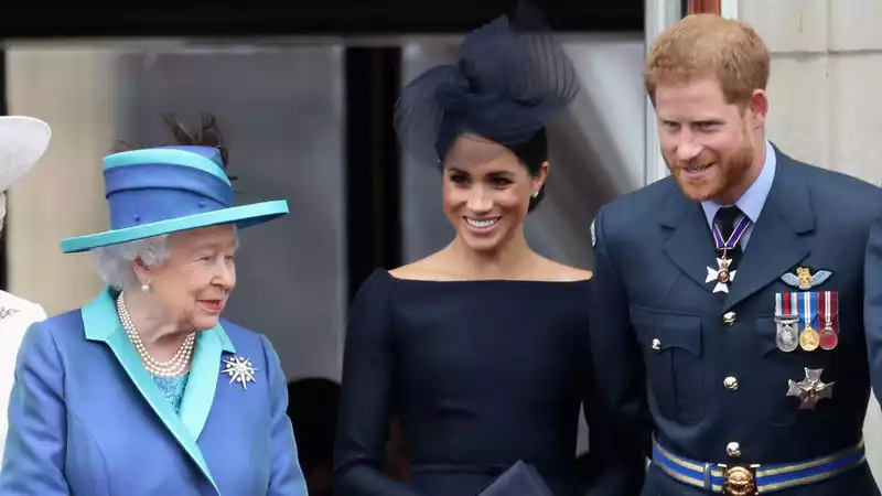 Meghan Markle and Prince Harry introduce Lilibet to the Queen via video call.