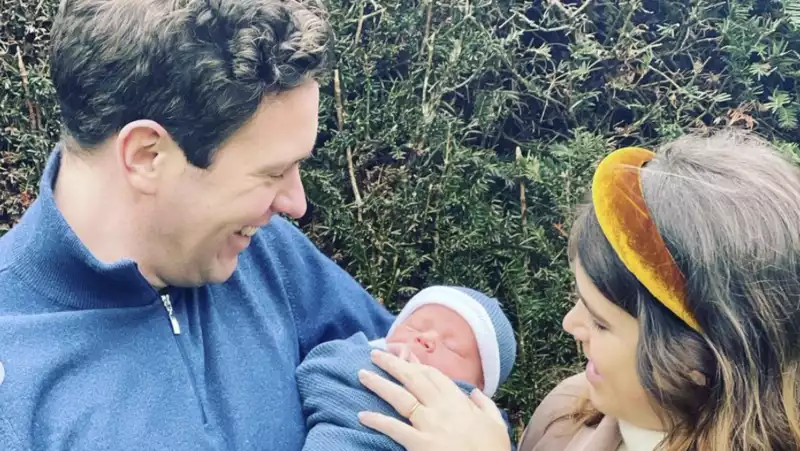 Princess Eugenie and Jack Brooksbank reveal their son's name and first portraits