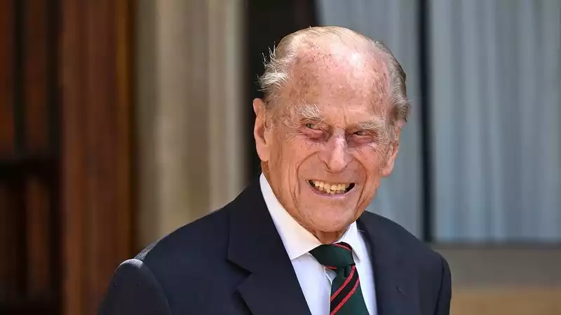 His Royal Highness Prince Philip is taken to the hospital "just in case."