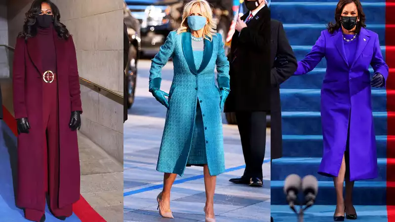 Why everyone wore monochrome at the inauguration