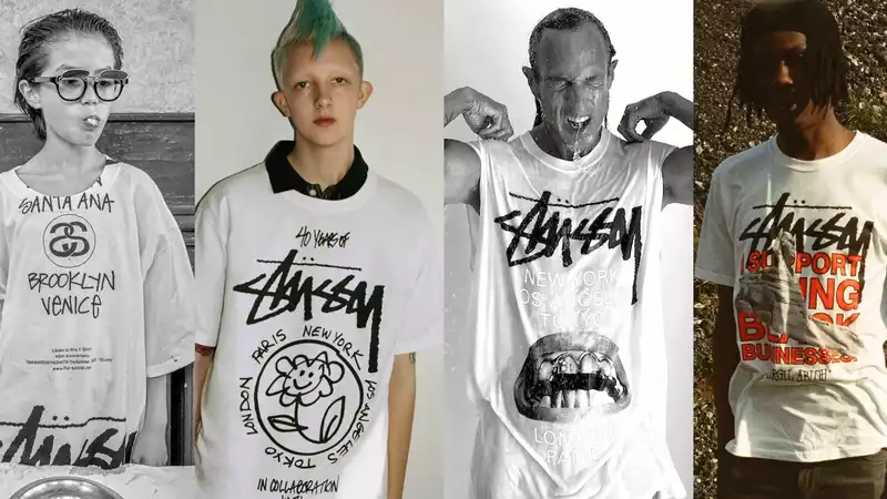 Stüssy Unveils 40th Anniversary World Tour Collection