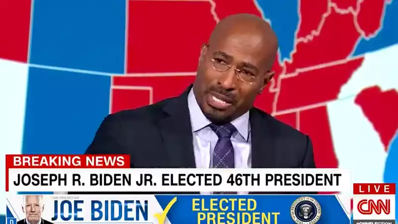 Watch Van Jones' Emotional Reaction to Joe Biden's Victory: "This is a stigmatization.