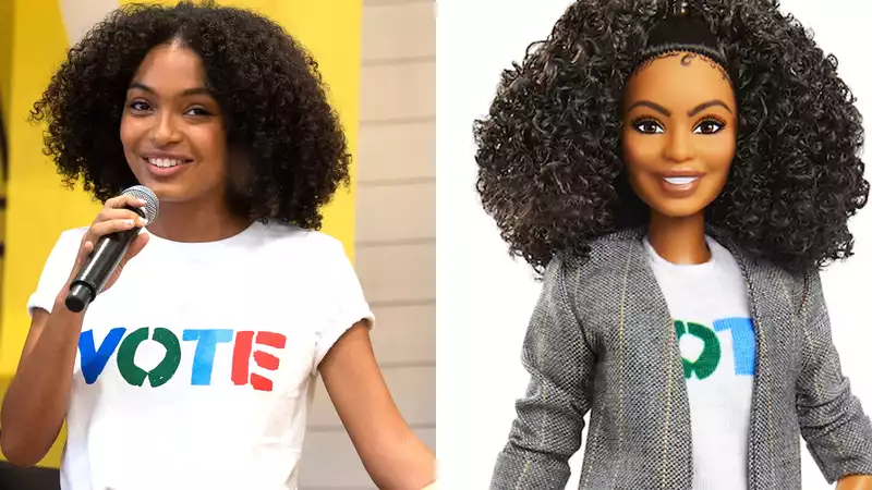 Yara Shahidi's Barbie to be re-released with "voting" accessories