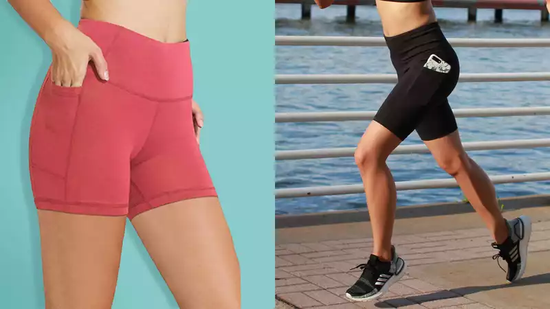 I tried the best-selling yoga shorts on Amazon.