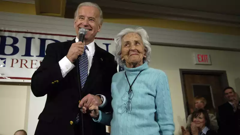 Who was Joe Biden's mother, Catherine "Jean" Biden, and how did she influence his life?