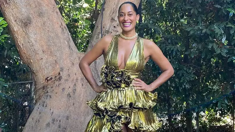 Tracee Ellis Ross transforms into a queen in an Alexandre Vauthier dress