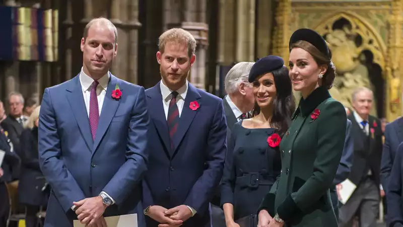 Kate Middleton and Prince William celebrate Meghan Markle's birthday on social media.