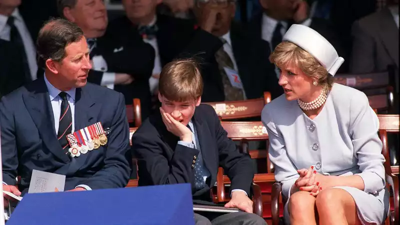 Princess Diana's response when asked if Prince William should succeed her as queen instead of Prince Charles.