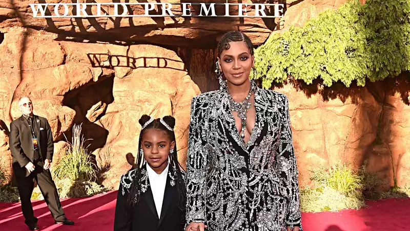 Blue Ivy makes an adorable cameo in the trailer for Beyonce's latest film, "Black is King".