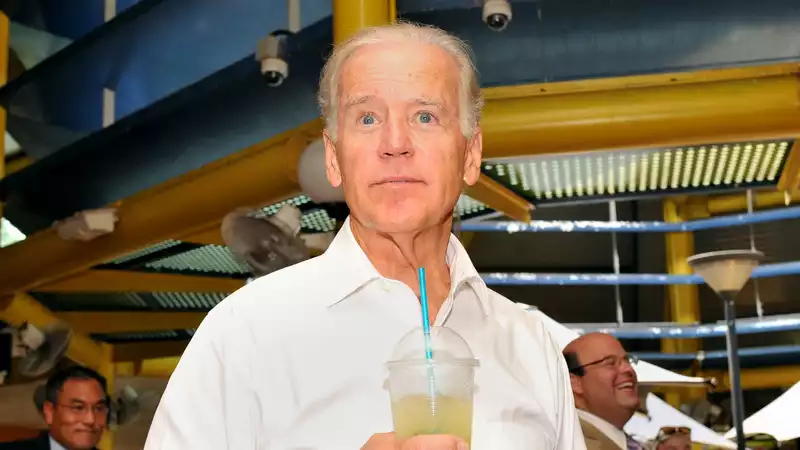 Why Joe Biden doesn't drink alcohol.