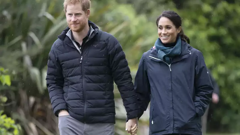 Meghan Markle and Prince Harry were spotted walking their dog while wearing face masks in L.A.