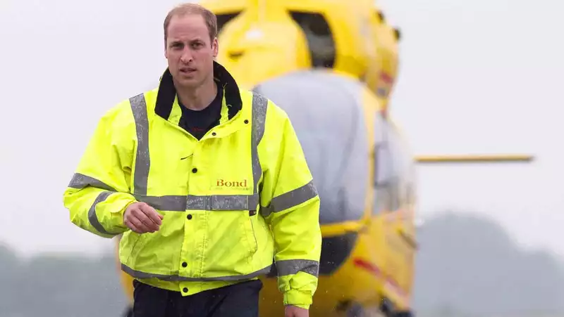 Prince William "seriously considering" returning to work as an ambulance pilot.