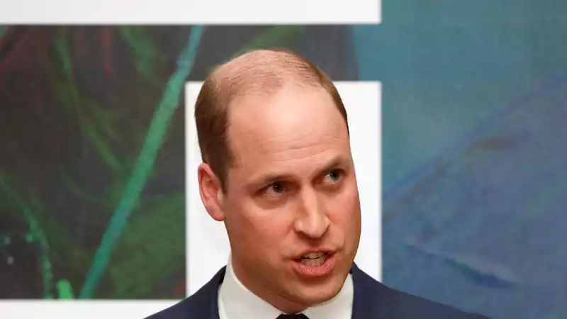 Prince William talks about his "life and death battle" with the coronavirus.