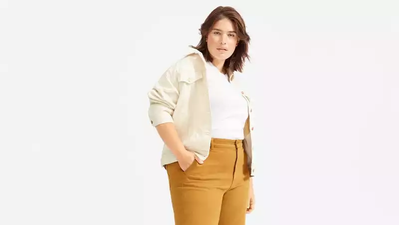 Everlane Straight Leg Crop Pants Available Today