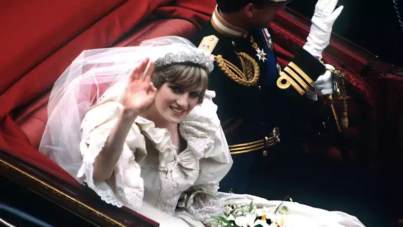 Princess Diana, Princess of Wales, looks like a Disney princess in her wedding video unearthed.