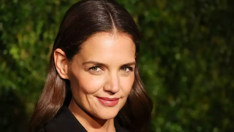 Katie Holmes graces the cover of Flaunt magazine.