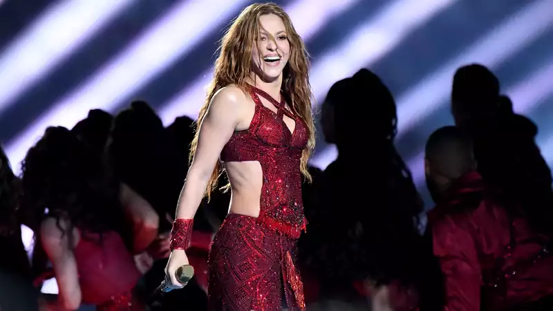 Dundas, which created Shakira's Super Bowl outfit, is now selling similar clothing