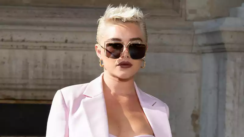 Florence Pugh's spiky hairstyle is right out of the early Aughts!