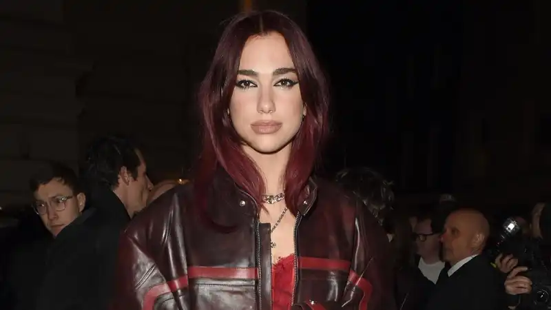 Dua Lipa's pantless lingerie outfit notches up the style of a date night.