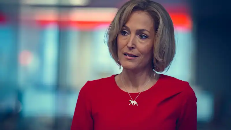 Who is Emily Maitlis, the famous journalist from the Netflix movie "Scoop"?