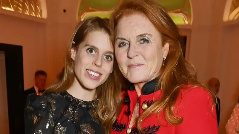 Princess Beatrice reports on the health of her mother, Sarah Ferguson, in a rare TV interview.