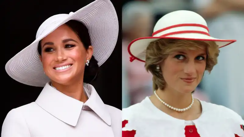 Meghan Markle wears Princess Diana's cross necklace on Mother's Day weekend