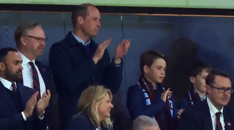 Prince William and Prince George will attend a football match after the royal duties are cancelled