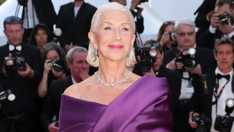 Helen Mirren does not want to call her "beauty" the hair and makeup on the red carpet of Cannes