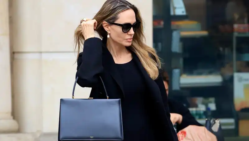 Angelina Jolie errand running costume is the epitome of "Rich Mom" style