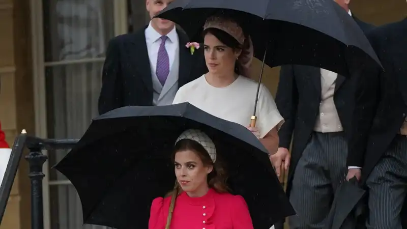 Does the surprise appearance of Princess Beatrice and Princess Eugenie at yesterday's Buckingham Palace Garden party mean they are becoming working royalty?