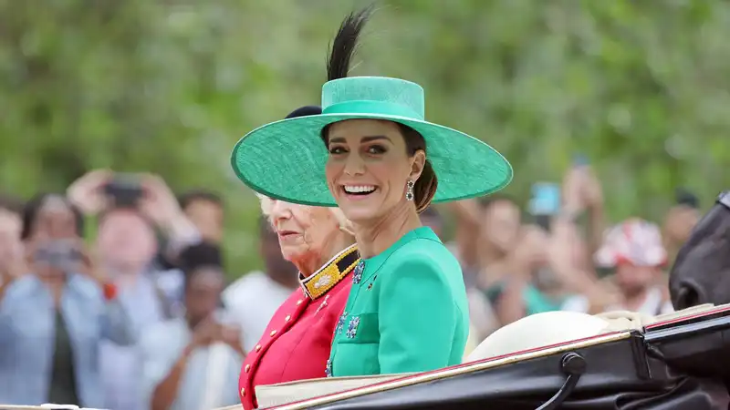 Trooping the Colors is going for 6/15- will Princess Kate attend?