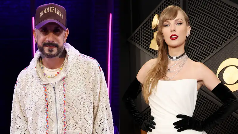 AJ McLean says he thought Taylor Swift had a "dark side" until the singer "blew his mind"