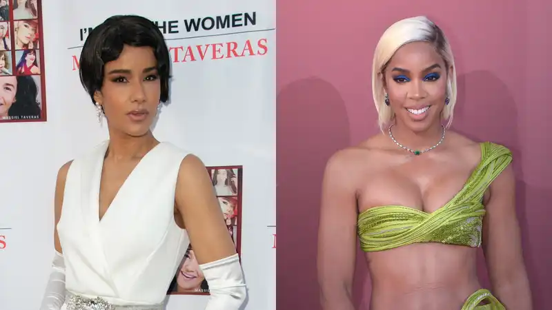 Actress Massiel Taveras praises Kelly Rowland after experiencing a similar incident on the security of the red carpet in Cannes