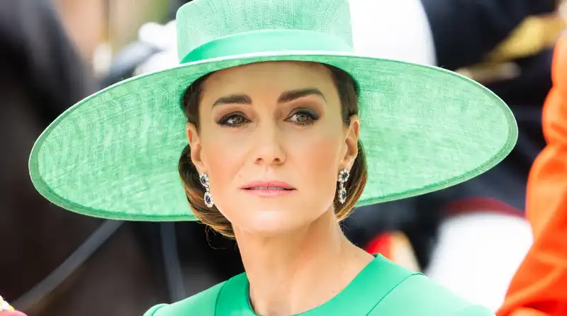 Kate Middleton says she is "very sorry" for missing the ceremonial trooping of the colour event