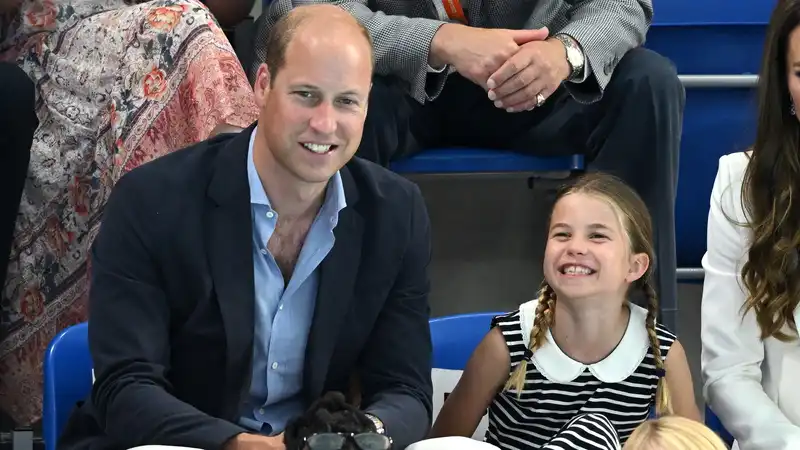 Prince William Reveals why Princess Charlotte wasn't excited about going to school this week