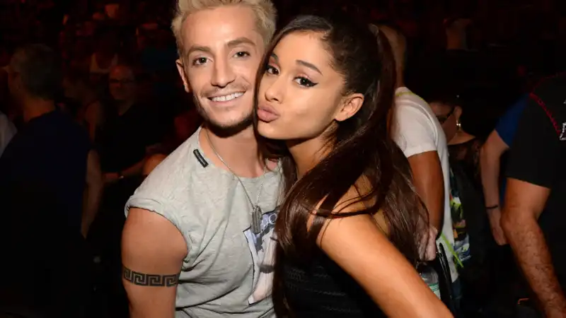 Ariana Grande's brother Frankie says her boyfriend Ethan Slater is a "very sweet man