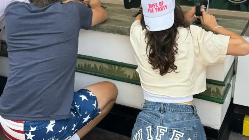 Millie Bobby Brown wears "Wife" shorts after wedding with Jake Bon Jovi