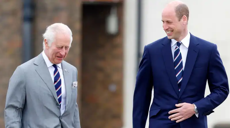 Prince William posts touching childhood photo with his "father," Prince Charles, on Father's Day.